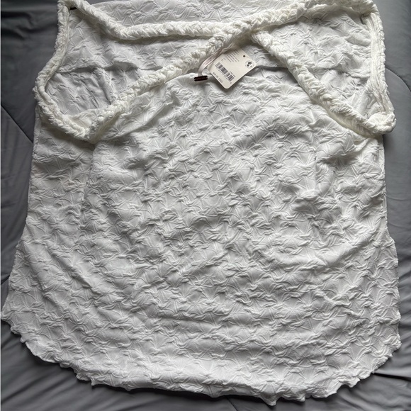 Free People White Textured Tank Top - Picture 6 of 7